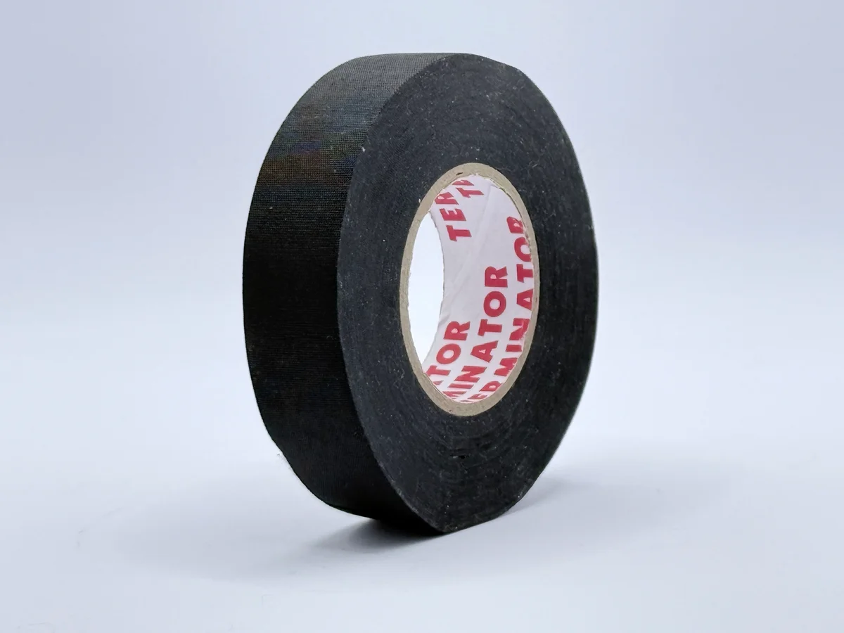 Economy Under-Hood Insulating Tape (125°C) TERMINATOR IZT 1925-19 Fabric Black - side view
