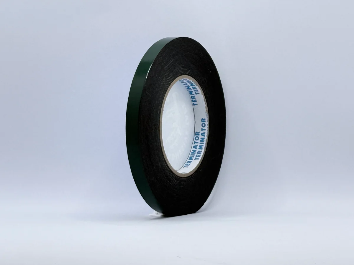 Automotive Double-Sided Tape 9mm TERMINATOR ST 910 Black - side view