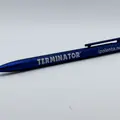 TERMINATOR PEN Синий - вид сбоку