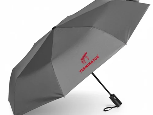 TERMINATOR UMBRELLA Серый - вид сбоку