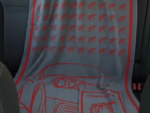 TERMINATOR BLANKET Серый - вид сбоку