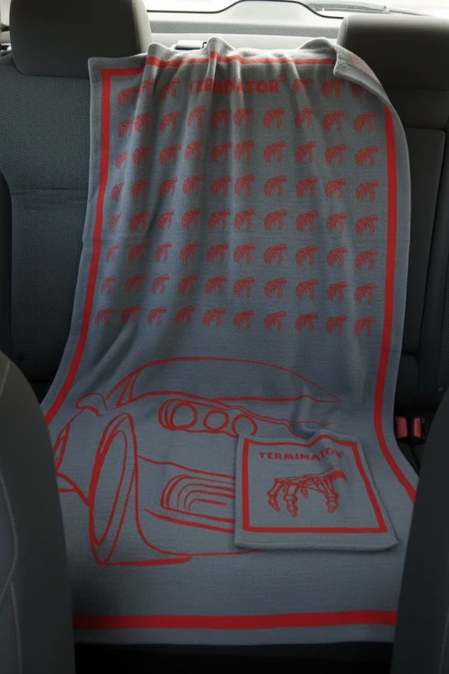 TERMINATOR BLANKET Серый - вид сбоку