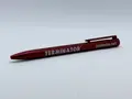 TERMINATOR PEN Красный - вид сбоку