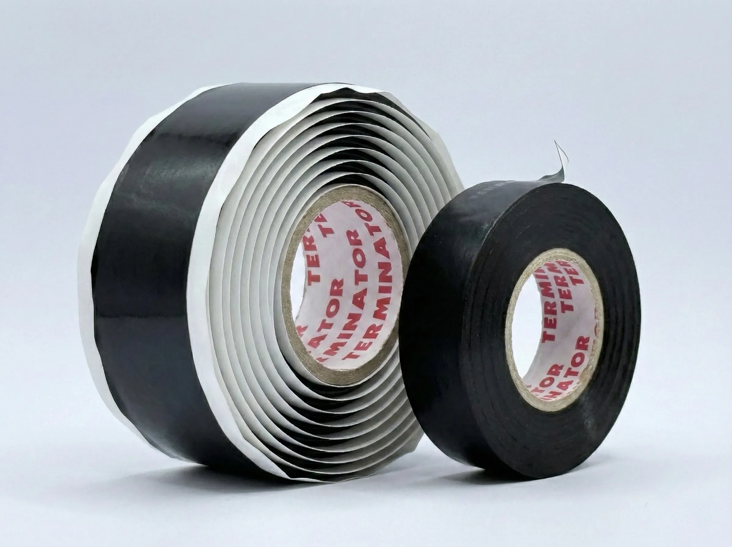 Сравнение толщины: мастичная лента IZM vs ПВХ изолента