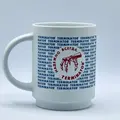 TERMINATOR MUG Белый - текстура